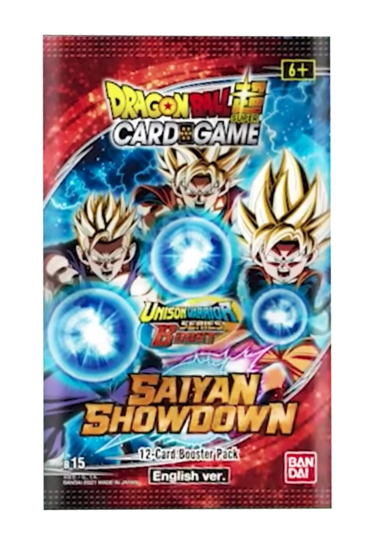 Image for Saiyan Showdown Booster Pack - Dragon Ball Super: Masters