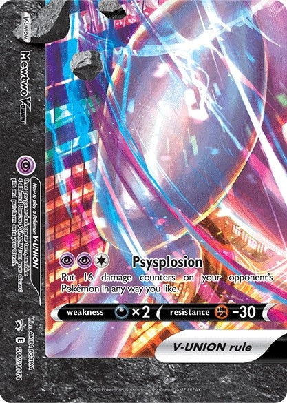 Image for Mewtwo V-UNION - SWSH161 (SWSH161) (SWSH: Sword & Shield Promo Cards) (SWSD) - Pokemon