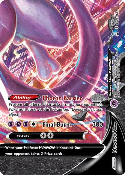 Image for Mewtwo V-UNION - SWSH162 (SWSH162) (SWSH: Sword & Shield Promo Cards) (SWSD) - Pokemon