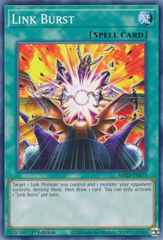Link Burst (MP21-EN075) (2021 Tin of Ancient Battles) YuGiOh