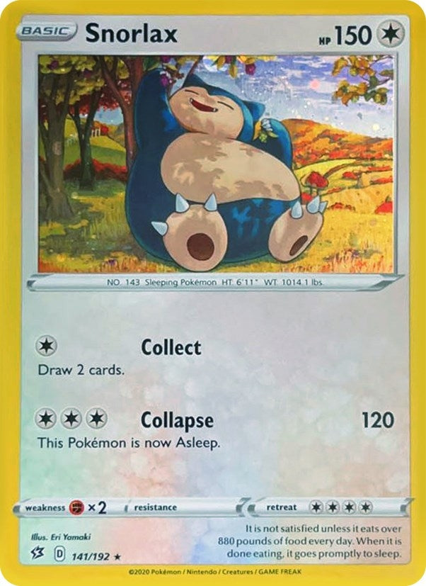 Image for Snorlax - 141/192 (Cosmos Holo) (141/192) (Miscellaneous Cards & Products) (MCAP) - Pokemon