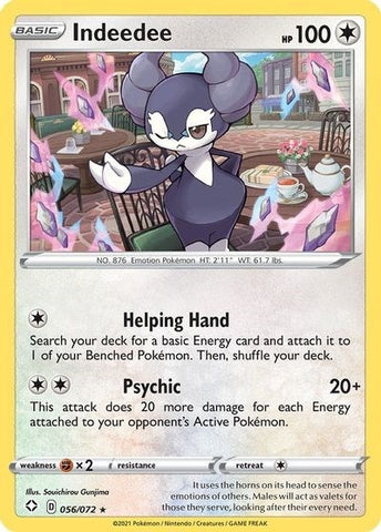 Image for Indeedee (056/072) - Pokemon