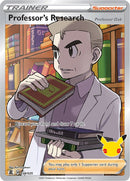 Image for Professor's Research (Full Art) (024/025) (Celebrations) - Pokemon