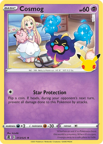 Image for Cosmog (013/025) (Celebrations) - Pokemon