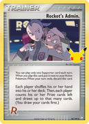 Image for Rocket's Admin. (86/109) (Celebrations: Classic Collection) - Pokemon