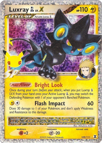 Image for Luxray GL LV.X (109/111) (Celebrations: Classic Collection) - Pokemon