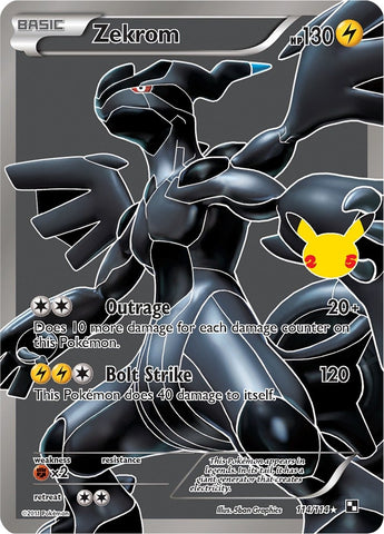 Image for Zekrom (114/114) (Celebrations: Classic Collection) - Pokemon
