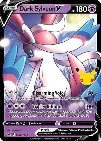 Dark Sylveon V - SWSH134 (SWSH134) (SWSH: Sword & Shield Promo Cards) (SWSD) Pokemon