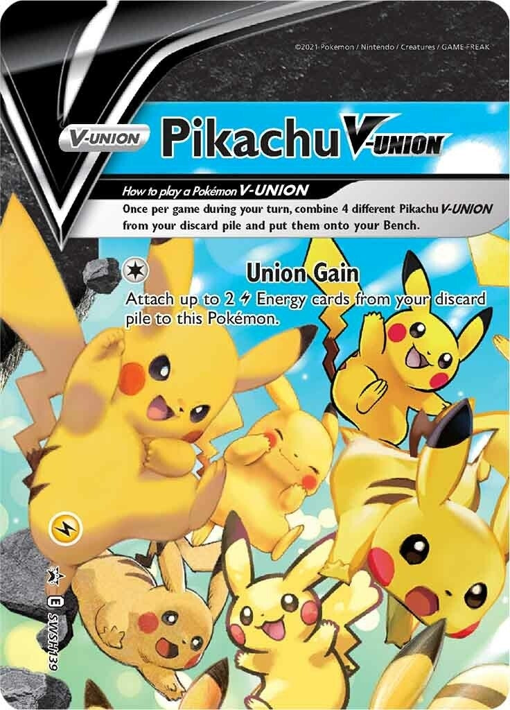 Pikachu V-Union - SWSH139 (SWSH139) (SWSH: Sword & Shield Promo Cards) (SWSD) Pokemon