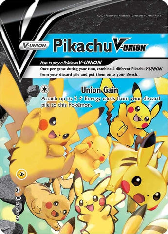 Pikachu V-Union - SWSH139 (SWSH139) (SWSH: Sword & Shield Promo Cards) (SWSD) Pokemon