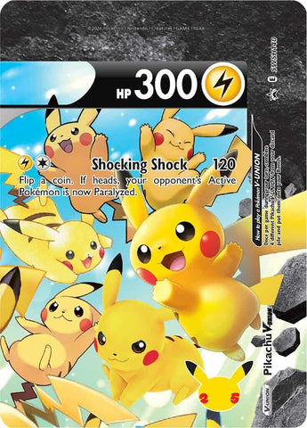 Pikachu V-Union - SWSH140 (SWSH140) (SWSH: Sword & Shield Promo Cards) (SWSD) Pokemon