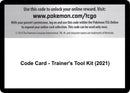 Image for Code Card - Trainer's Tool Kit (2021) (Miscellaneous Cards & Products) (MCAP) - Pokemon