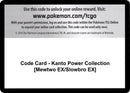 Image for Code Card - Kanto Power Collection [Mewtwo EX/Slowbro EX] (XY - Evolutions) (EVO) - Pokemon