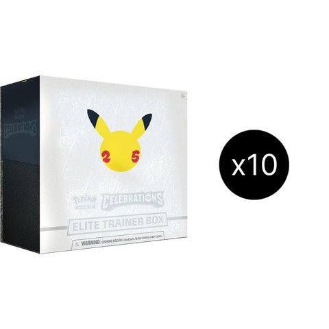 Image for Celebrations Elite Trainer Box Case - Pokemon