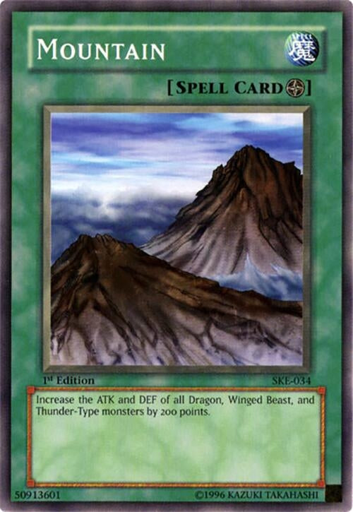 Mountain (SKE-034) (Starter Deck: Kaiba Evolution) YuGiOh