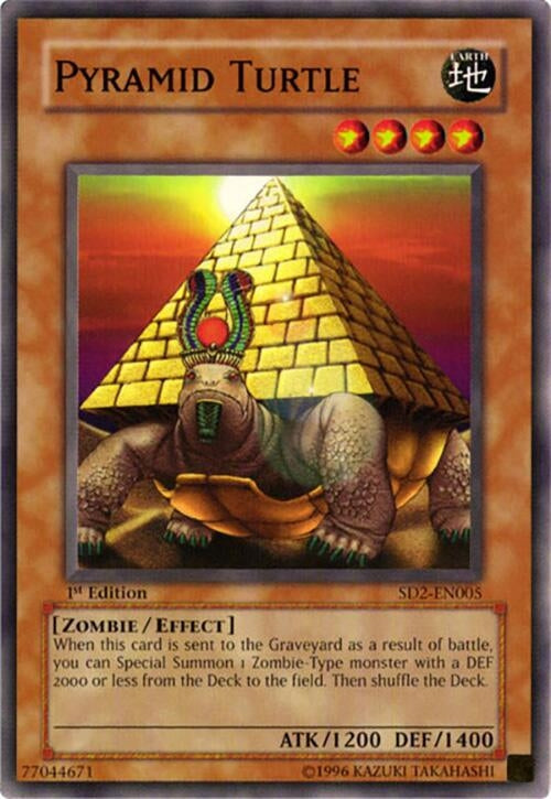 Pyramid Turtle (SD2-EN005) (Structure Deck: Zombie Madness) YuGiOh