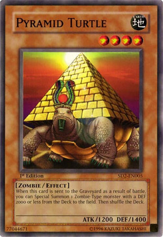 Pyramid Turtle (SD2-EN005) (Structure Deck: Zombie Madness) YuGiOh