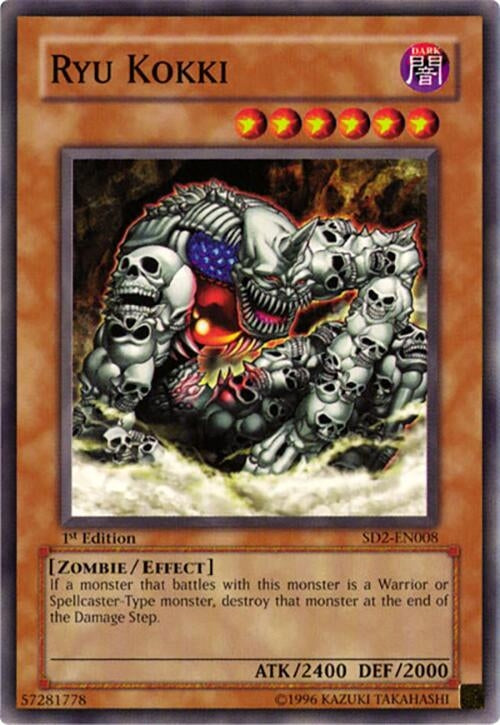 Ryu Kokki (SD2-EN008) (Structure Deck: Zombie Madness) YuGiOh