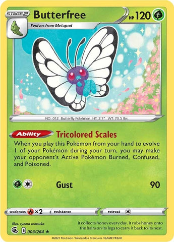 Image for Butterfree (003/264) (SWSH08: Fusion Strike) - Pokemon