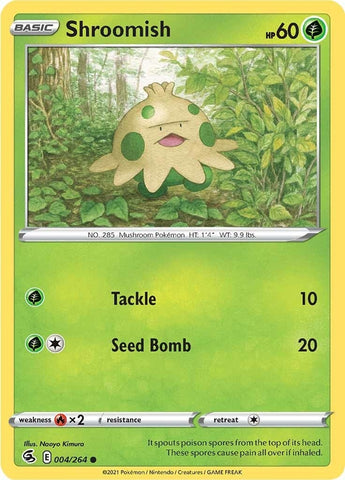 Image for Shroomish (004/264) (SWSH08: Fusion Strike) - Pokemon