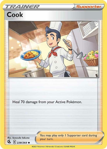 Image for Cook (228/264) (SWSH08: Fusion Strike) - Pokemon