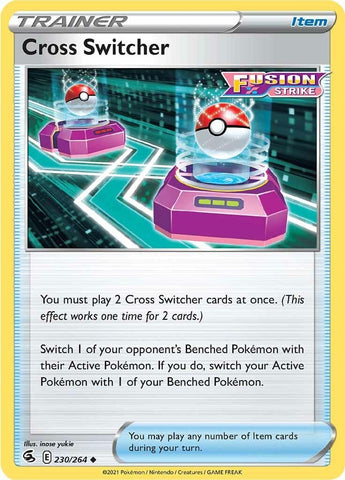 Image for Cross Switcher (230/264) (SWSH08: Fusion Strike) - Pokemon