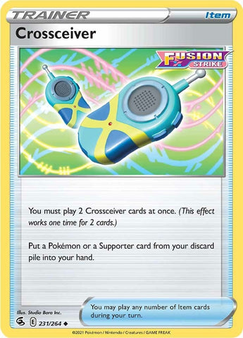 Image for Crossceiver (231/264) (SWSH08: Fusion Strike) - Pokemon