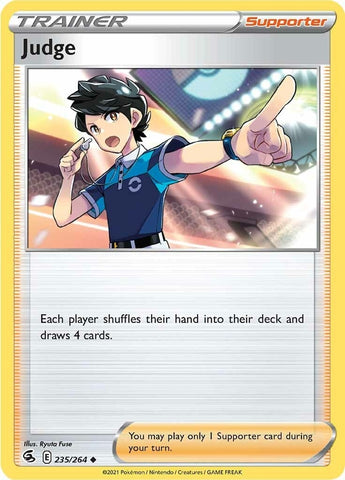 Image for Judge (235/264) (SWSH08: Fusion Strike) - Pokemon