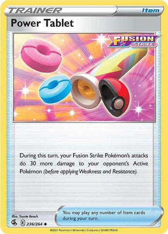 Image for Power Tablet (236/264) (SWSH08: Fusion Strike) - Pokemon