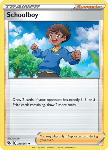 Image for Schoolboy (238/264) (SWSH08: Fusion Strike) - Pokemon