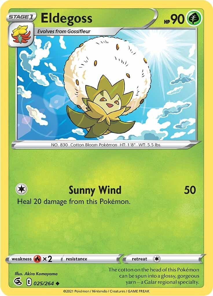Image for Eldegoss (025/264) (SWSH08: Fusion Strike) - Pokemon