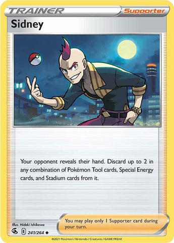 Image for Sidney (241/264) (SWSH08: Fusion Strike) - Pokemon