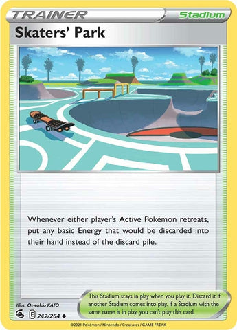 Image for Skaters' Park (242/264) (SWSH08: Fusion Strike) - Pokemon