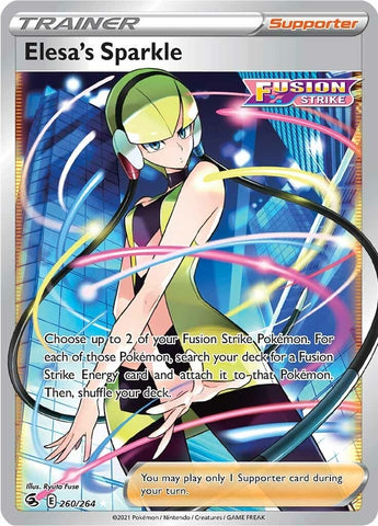 Image for Elesa's Sparkle (Full Art) (260/264) (SWSH08: Fusion Strike) - Pokemon