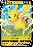 Image for Pikachu V (086/264) (SWSH08: Fusion Strike) - Pokemon