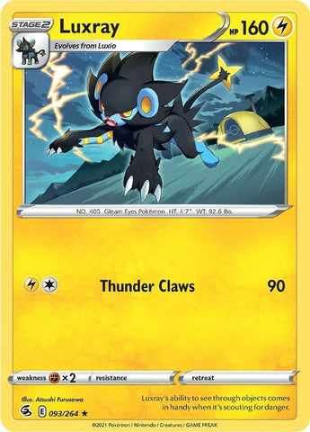 Image for Luxray (093/264) (SWSH08: Fusion Strike) - Pokemon