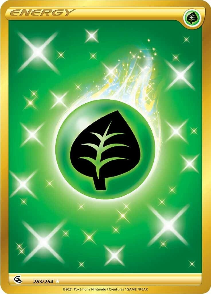 Image for Grass Energy (Secret) (283/264) (SWSH08: Fusion Strike) - Pokemon