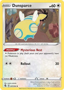 Image for Dunsparce (207/264) (SWSH08: Fusion Strike) - Pokemon