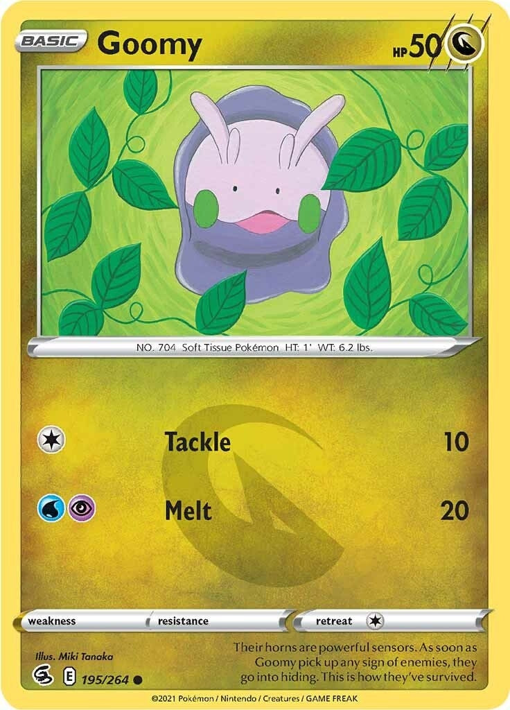Image for Goomy (195/264) (SWSH08: Fusion Strike) - Pokemon