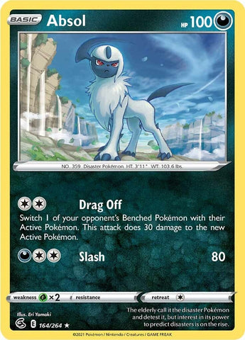 Image for Absol (164/264) (SWSH08: Fusion Strike) - Pokemon