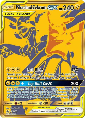 Image for Pikachu & Zekrom GX - SM248 (SM248) (SM Promos) - Pokemon