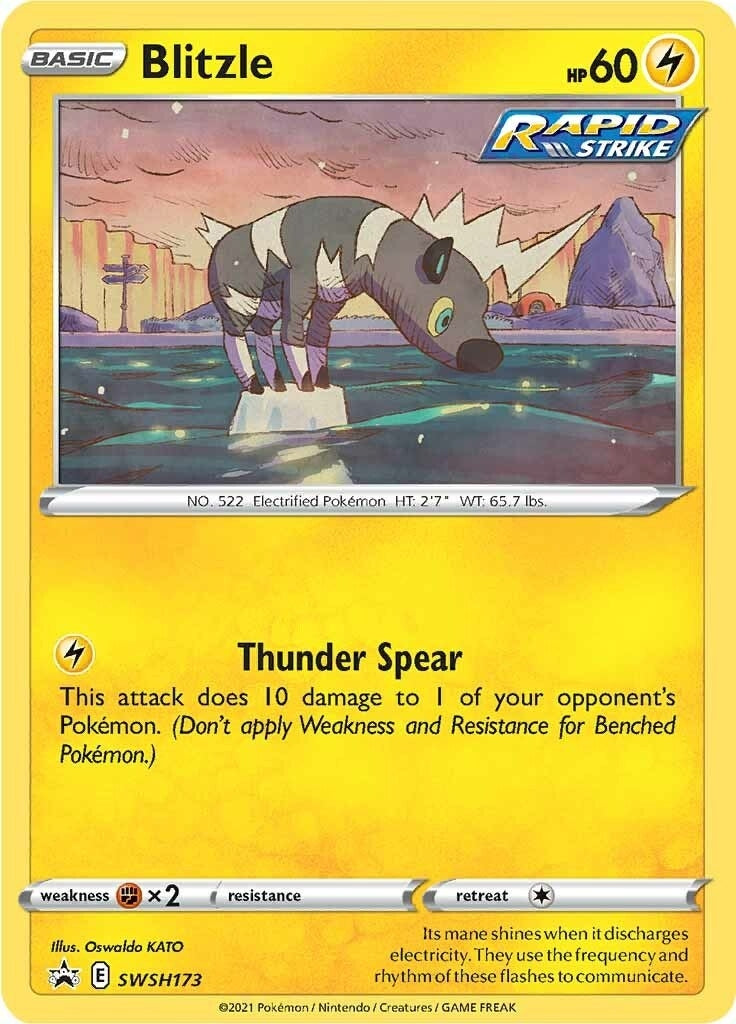 Image for Blitzle - SWSH173 (SWSH173) (SWSH: Sword & Shield Promo Cards) (SWSD) - Pokemon