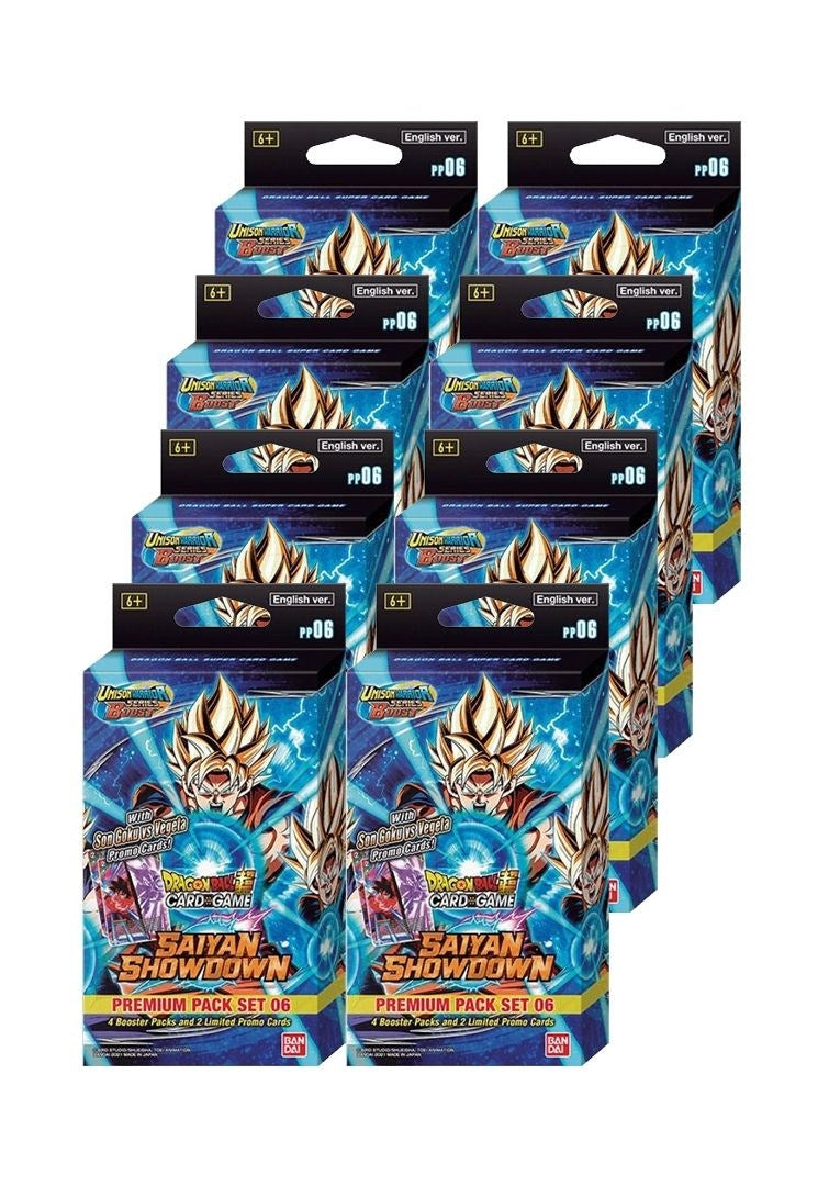 Image for Saiyan Showdown Premium Pack Set 06 Display - Dragon Ball Super: Masters