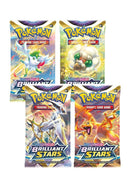 Image for Brilliant Stars Booster Pack Art Bundle [Set of 4] - Pokemon