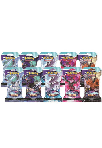 Image for Chilling Reign Sleeved Booster Pack Bundle [Set of 10] - Pokemon
