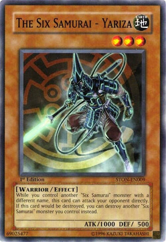 The Six Samurai - Yariza (STON-EN009) (Strike of Neos) YuGiOh