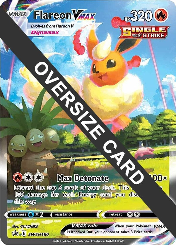Image for Flareon VMAX - SWSH180 (SWSH180) (Jumbo Cards) (PR) - Pokemon