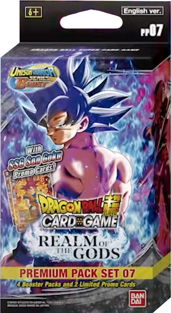 Image for Realm of the Gods Premium Pack Set 07 - Dragon Ball Super: Masters
