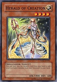 Herald of Creation (SDRL-EN003) (Structure Deck: Rise of the Dragon Lords) YuGiOh