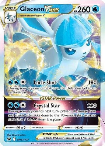Image for Glaceon VSTAR - SWSH197 (SWSH197) (SWSH: Sword & Shield Promo Cards) (SWSD) - Pokemon
